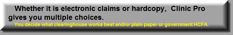 clinic Pro chiropractic software provides software for all auto accident workers comp claims