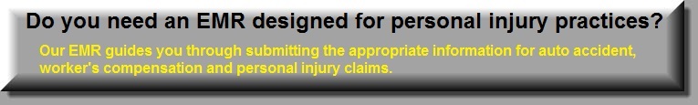 chiropractic software, chiropractic billing software, medical billing, insurance billing, electronic claims, 837 billing, clearinghouse, Medicare, Blue Cross Blue Shield, auto accident EMR, auto accident, personal injury, workers comp, insurance rejections